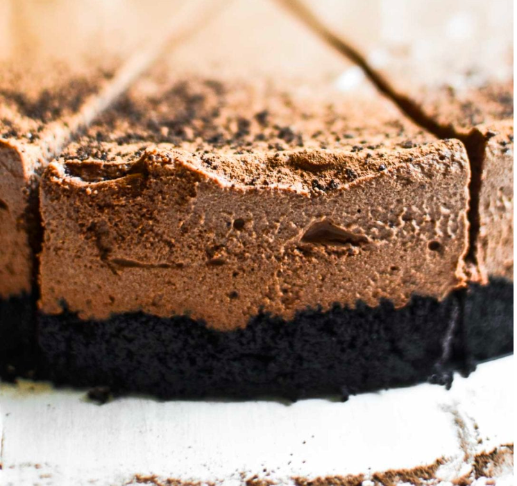 Almost No Bake Chocolate Mousse Pie Tastetickler