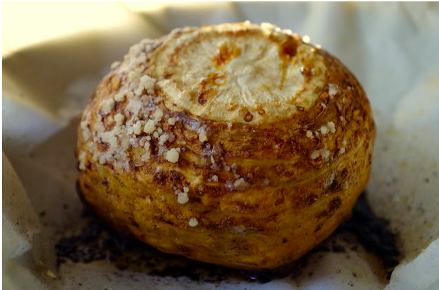 Whole roasted celery root - Tastetickler